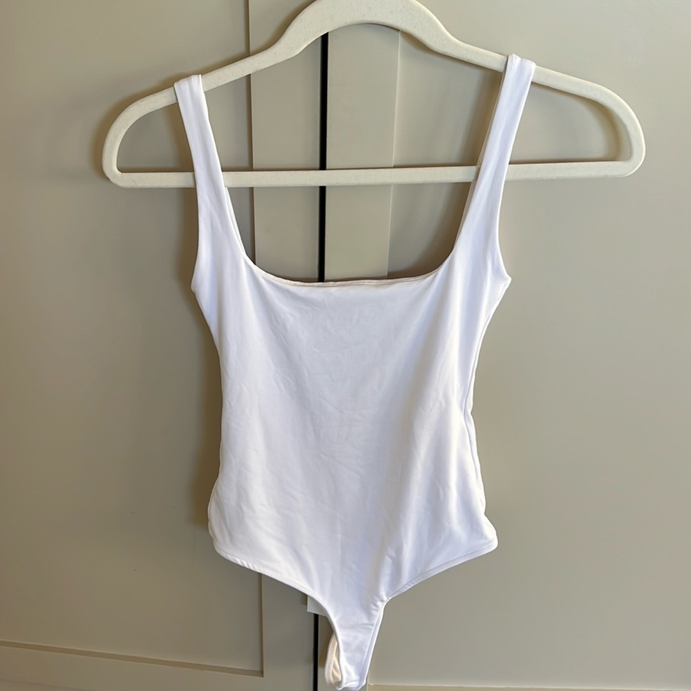 White Zara bodysuit